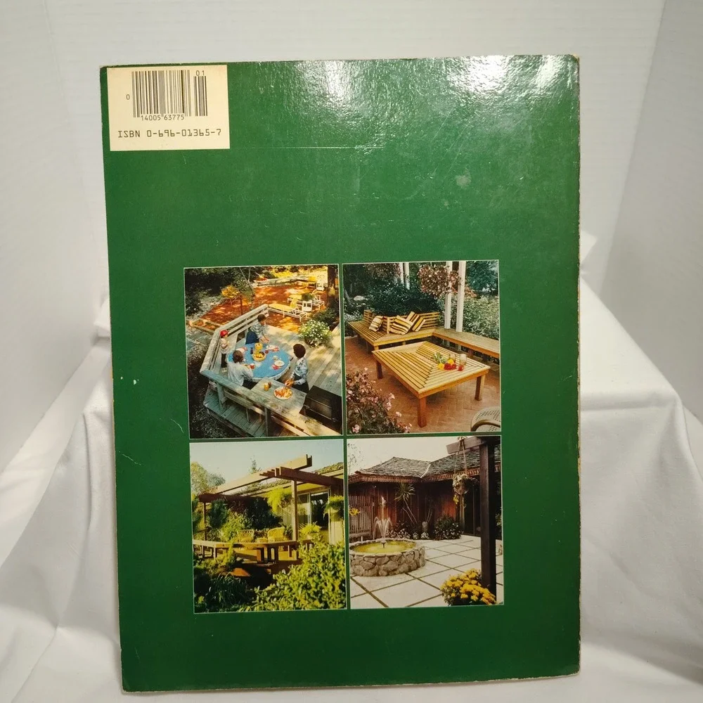 Better Homes and Gardens Deck‎ & Patio Projects Book, How to Build 1977